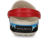  Crocs - Crocband HongKong Skyline Giày Lười Clog-Oyster Nam/Nữ Unisex 