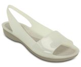  Crocs - ColorBlock Giày Búp Bê Flat W White/Platinum Nữ 