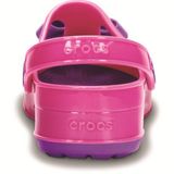  Crocs - Crocs Carlie Bow Mary Jane PS Fuchshia/Neon purple Bé Gái 