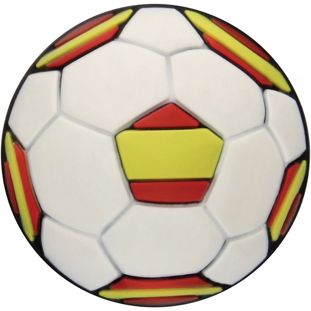  Crocs - CROCS 3000001 Spanish Soccer Ball Jibbitz Mix color Jibitz 