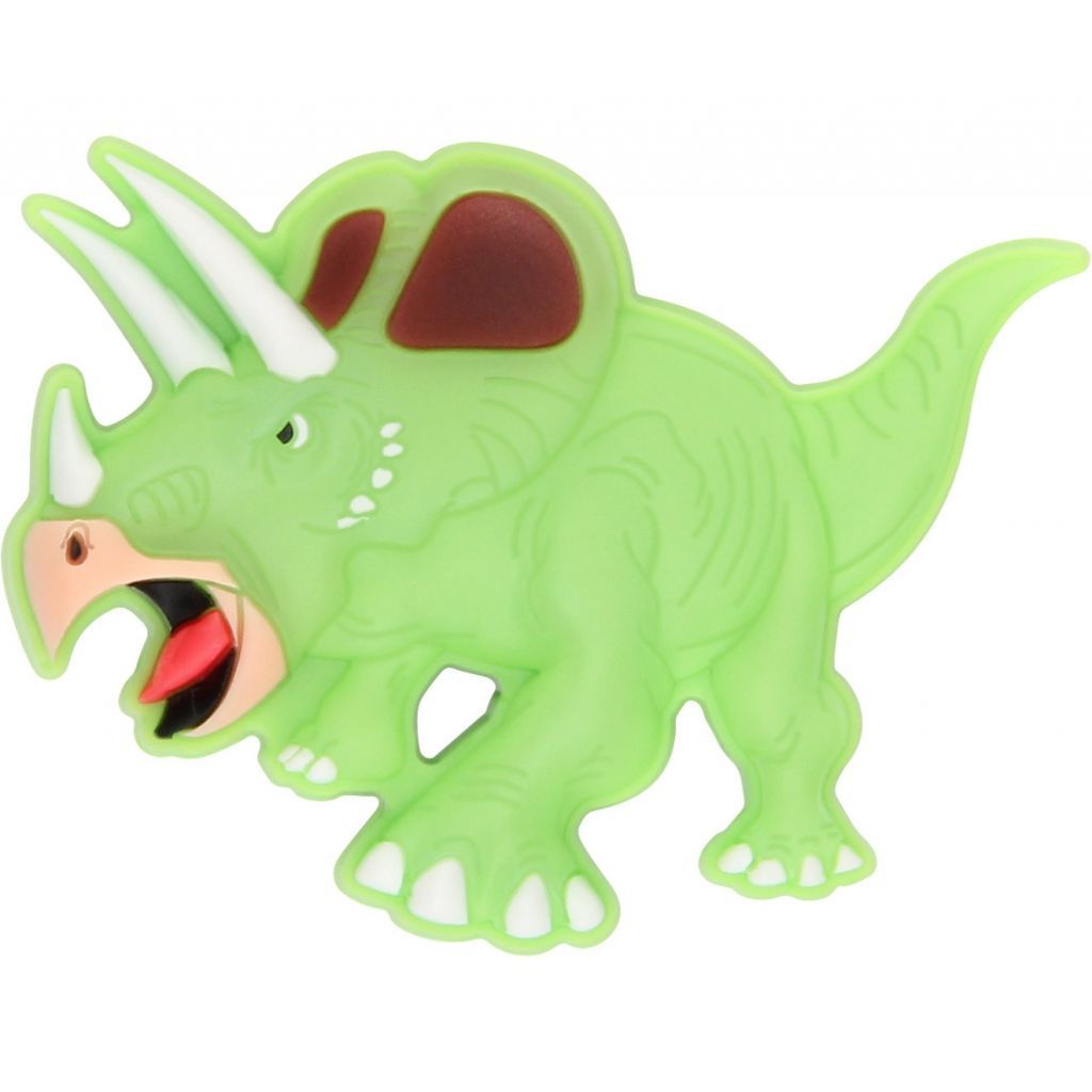  Crocs - DIN Green TriceratopsMix colorF Jibitz 