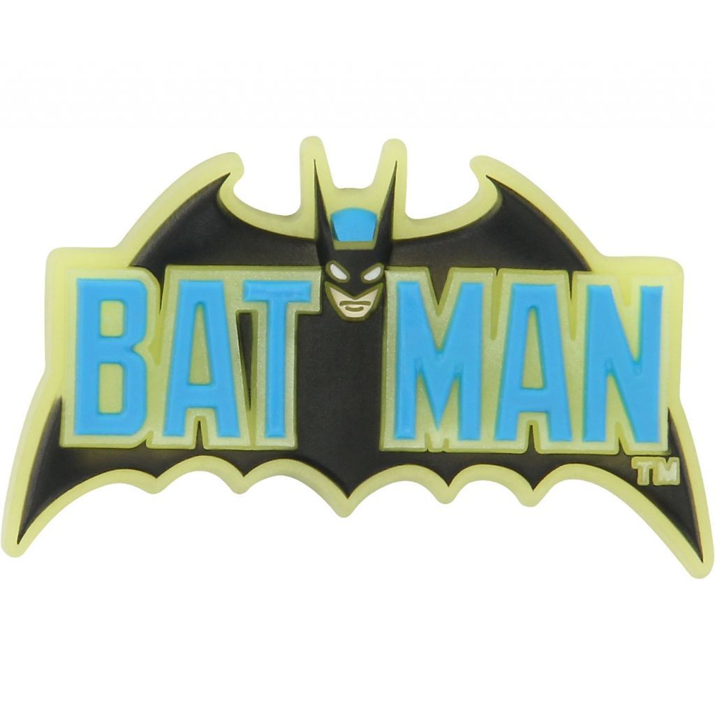  Crocs - BAT Batman Logo GITD - Card Jibitz 