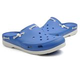  Crocs - Beach Line Giày Lười Clog Sea Blue/White Nam/Nữ Unisex 