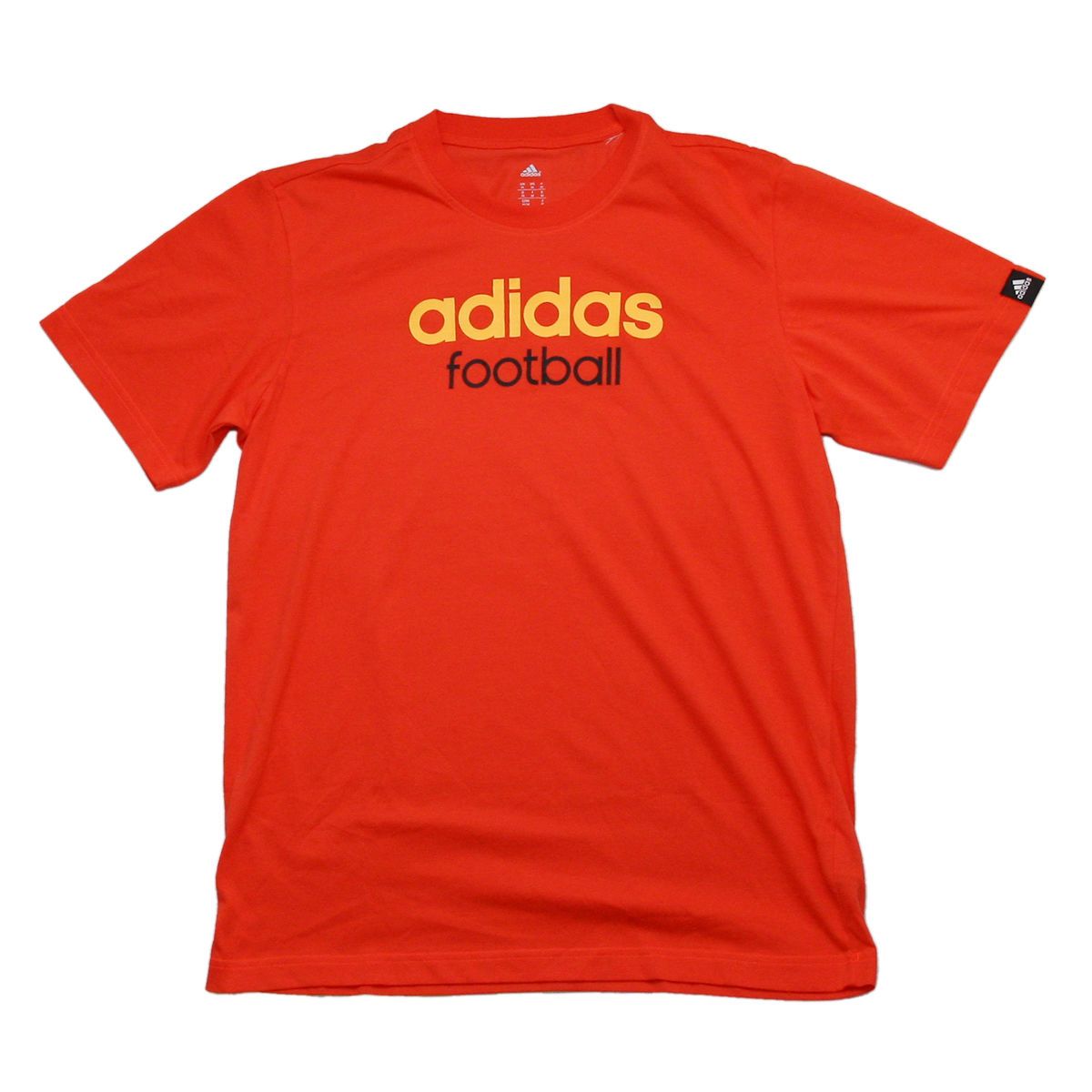  Adidas - Áo Thun Nam Thời Trang Thể Thao Football (Đỏ Cam) 