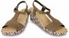 Crocs - A-leigh Ikat Guốc Wedge W ESP/GOLD Nữ