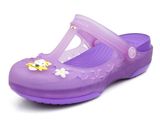  Crocs - Carlie MJ Flower Hello Kitty AS Iris/Neon Purple Nữ 