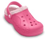  Crocs - Baya Fleece Giày Lười Clog Kids Hot Pink/Petal Pink Bé Trai / Bé Gái 