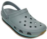  Crocs - Crocs Retro Giày Lười Clog Concrete/Navy Nam/Nữ Unisex 