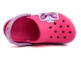  Crocs - Crocband Butterfly Giày Lười Clog K Candy Pink Bé Gái 