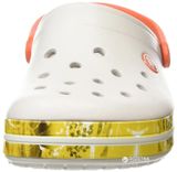  Crocs - Crocband Tropical II Giày Lười Clog Pearl White Nam/Nữ Unisex 