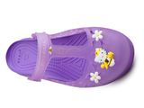  Crocs - Carlie MJ Flower Hello Kitty AS Iris/Neon Purple Nữ 