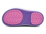  Crocs - CrocsLights Gust Giày Cổ Cao Boot PS Neon Purple/Party Pink Bé Trai / Bé Gái 