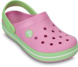  Crocs - Crocband Kids Carnation/Green Glow Bé Trai / Bé Gái 