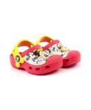  Crocs - CC Mickey Peek-a-Boo Giày Lười Clog Red/Yellow Bé Trai / Bé Gái 