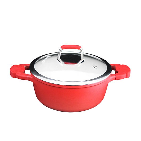  ELMICH - Xoong đỏ Red Angel tráng sứ đáy từ 26cm - 2354458