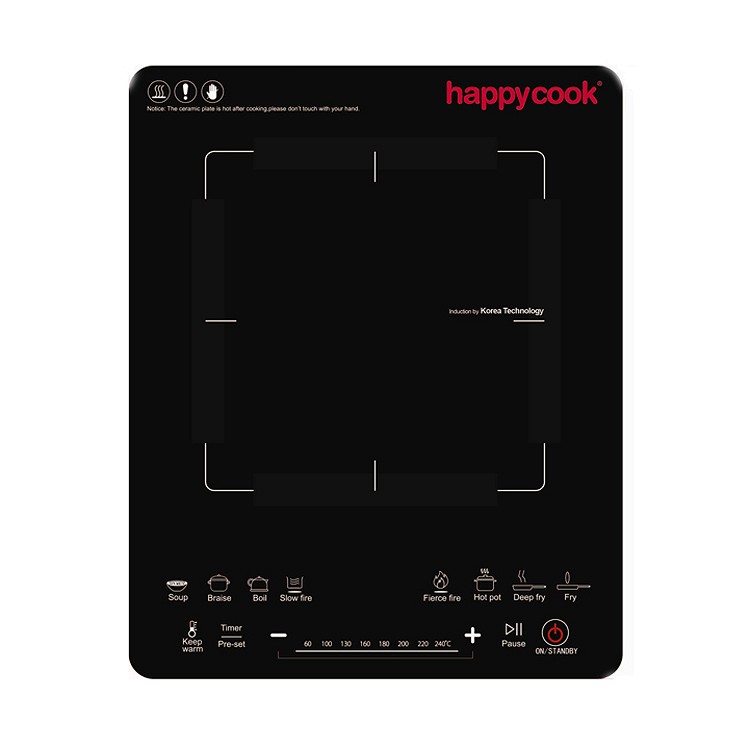 Happycook - Bếp điện từ Happycook VestaCông suất 2100 W - HC-2100V