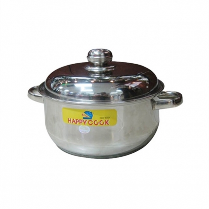Happycook - Nồi Inox 3 đáy, quai Hollow 20cm - N20-3DHL