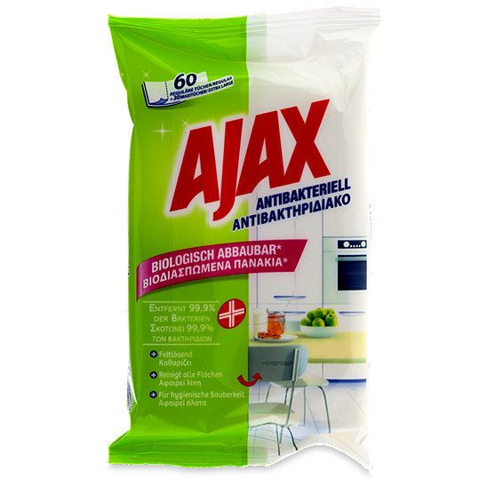  Ajax antibakterielle Reinigungstücher 
