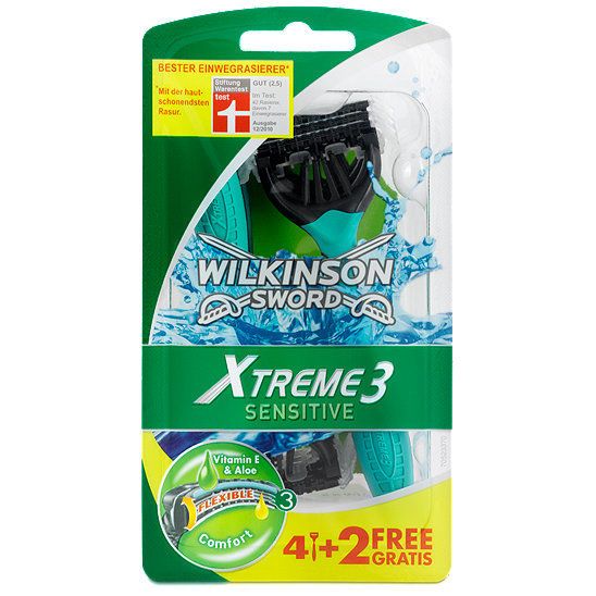  Wilkinson Sword Xtreme3 Sensitive Einwegrasierer 