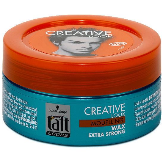  3 Wetter taft Creative Look Modelling Wax Extra Strong 