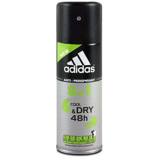  adidas Anti-Perspirant 6 in 1 Cool & Dry Deo-Spray 