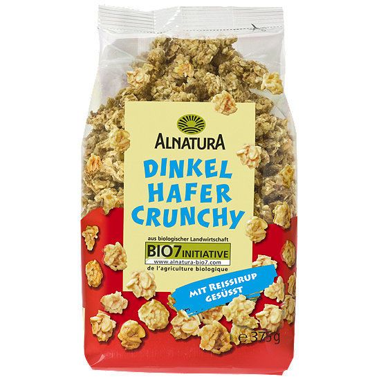  Alnatura Knuspermüsli Dinkel Hafer Crunchy 