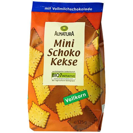  Alnatura Mini Schoko Kekse Vollkorn 