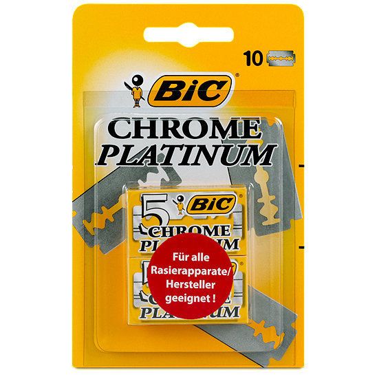  Bic Chrome Platinum Ersatzklingen 