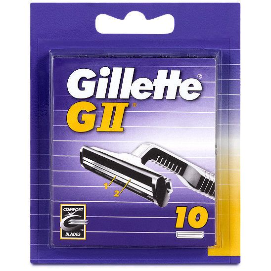  Gillette GII Rasierklingen 