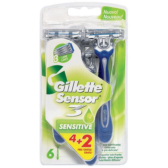  Gillette Sensor 3 Sensitive Einwegrasierer 
