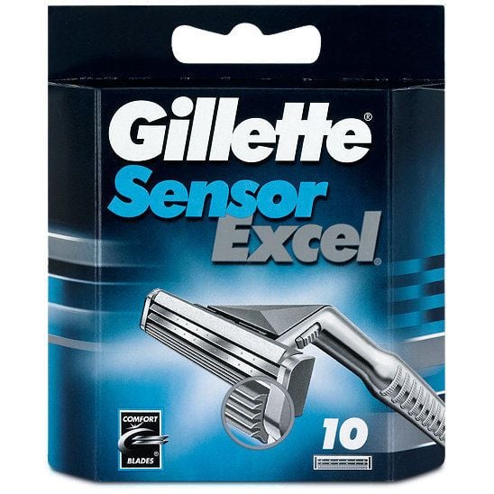  Gillette Sensor Excel Rasierklingen 