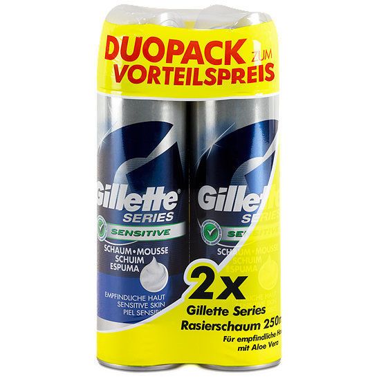  Gillette Series Rasierschaum Duopack 