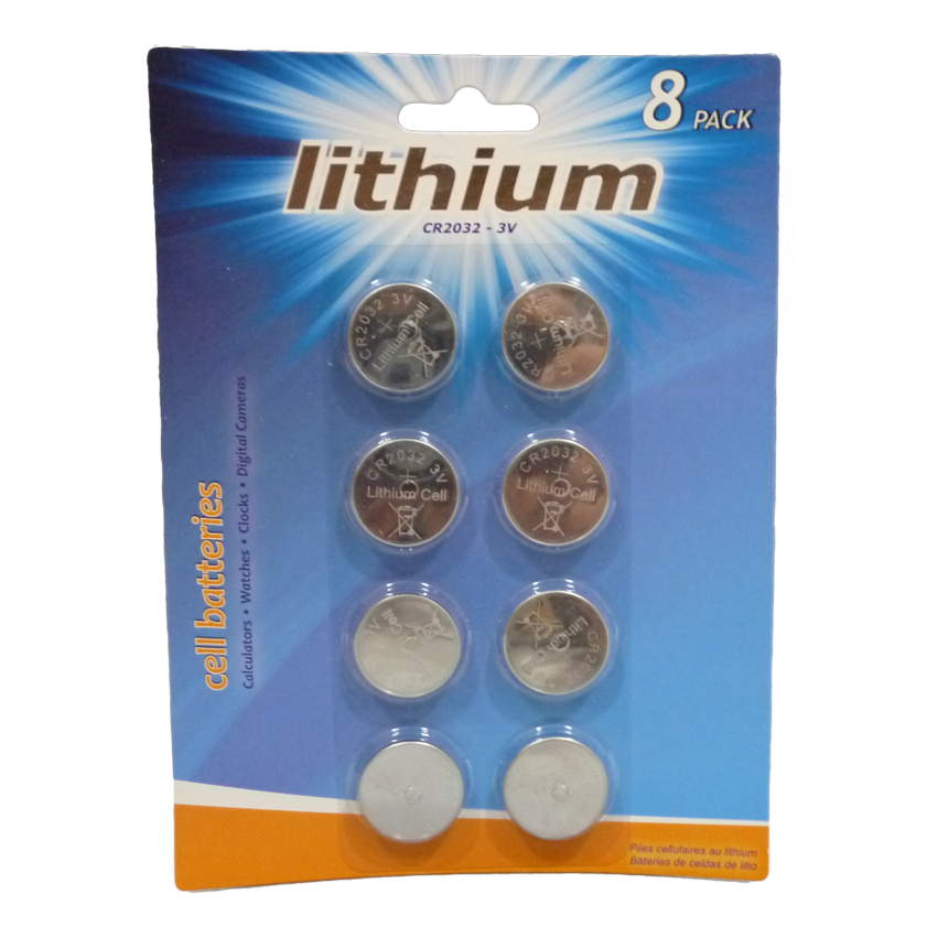  Pin Lithium CR2032 8 cái 
