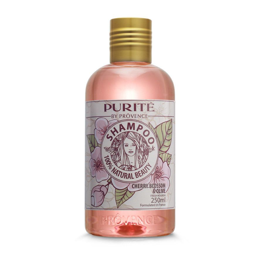  Dầu gội dưỡng mượt hoa Anh Đào Cherry Blossom Shampoo 250ml Purite by Provence 