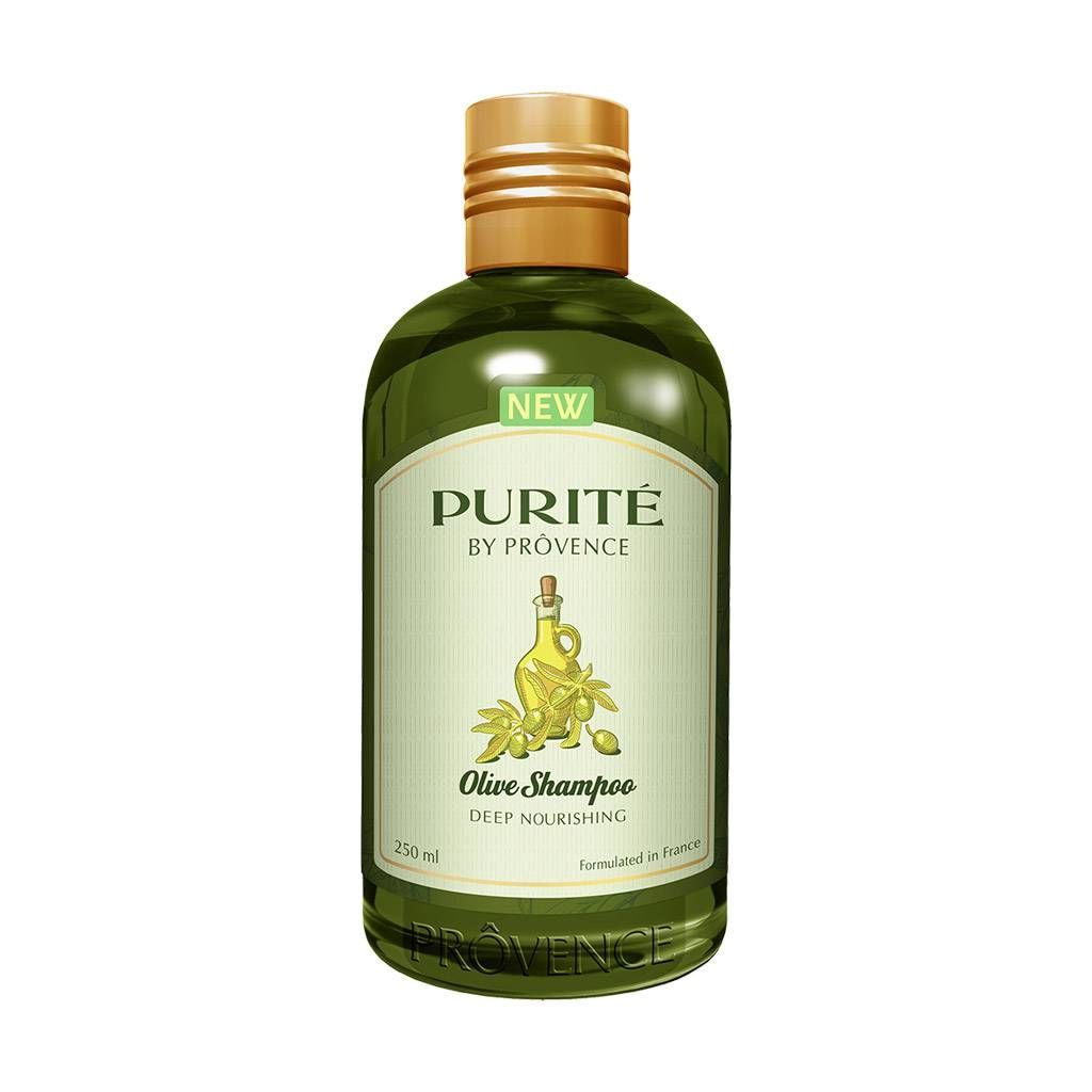  Dầu gội nuôi dưỡng phục hồi tóc Olive Shampoo Purite by Provence 