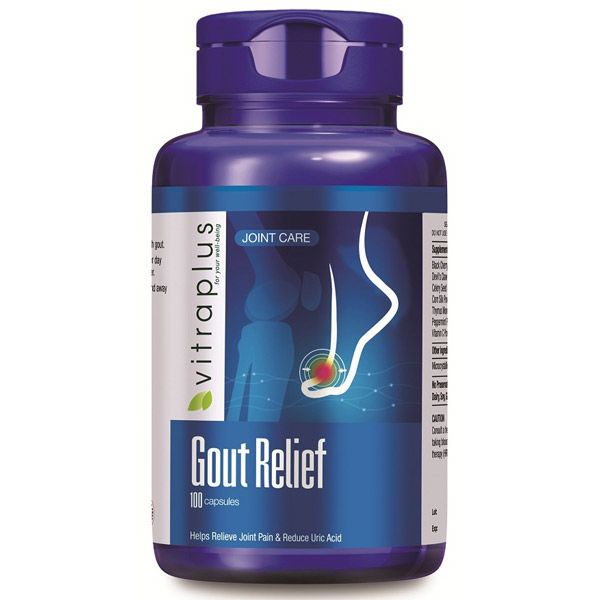  Viên uống hỗ trợ, điều trị Gout Vitraplus Gout Relief 