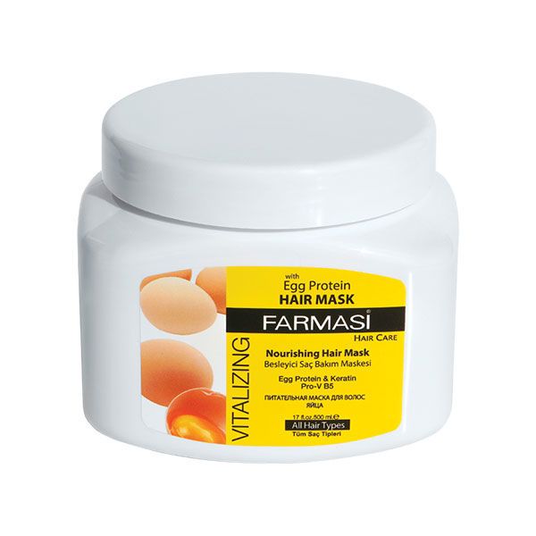  Mặt Nạ Tóc Farmasi Hair Mask Egg & Keratin 