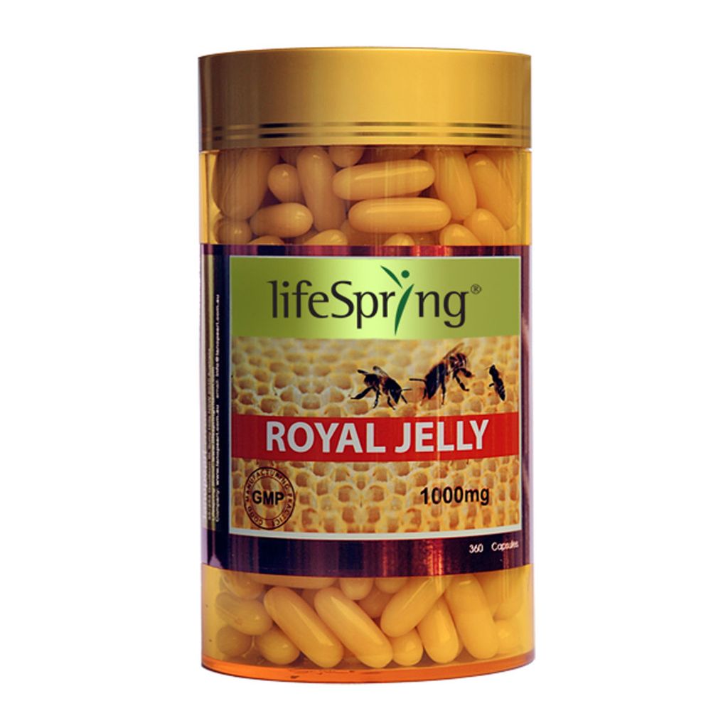  Sữa ong chúa có tác dụng làm đẹp da và duy trì sức khỏe LifeSpring Royal Jelly 