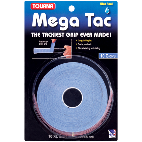 TOURNA MEGA TAC X10 Blue  - Quấn cán cuộn 10 xanh (MT-10XL-B)