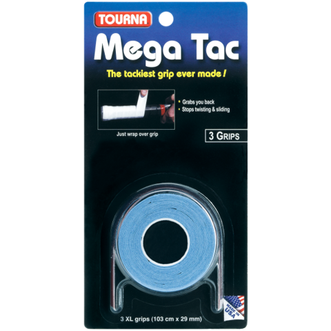 Quấn cán Made in Usa - TOURNA MEGA TAC X3 - Quấn cán cuộn 3 xanh (MT-B)