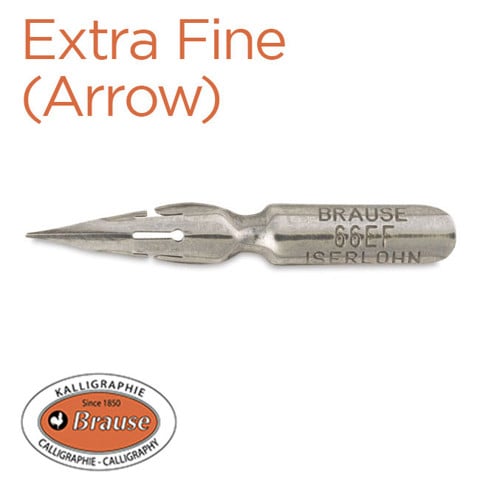 Ngòi Brause Extra Fine (Arrow)