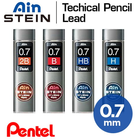 Ruột chì kim Pentel Ain Stein, 0.7mm