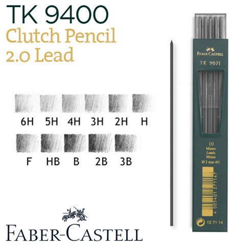 Ruột chì 2mm Faber-Castell TK 9400