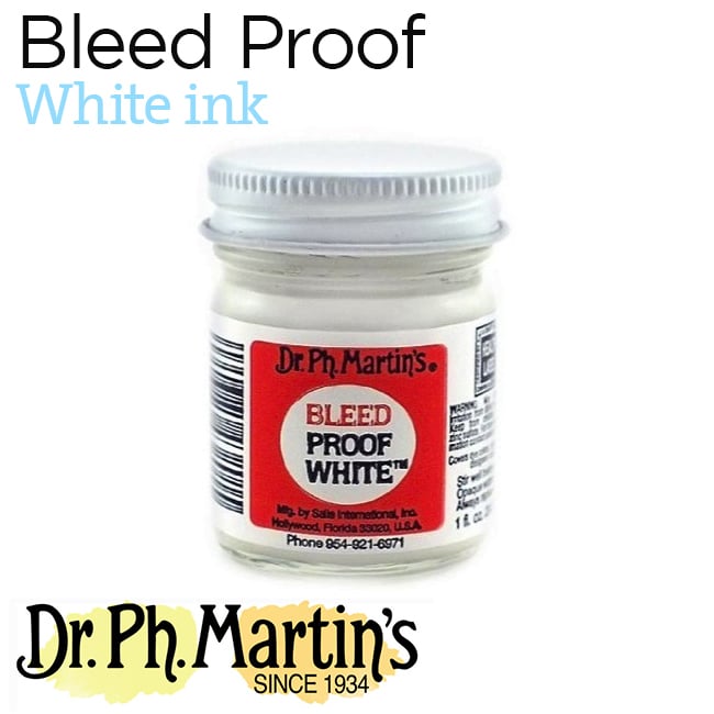 Dr. Martin'S Bleed Proof White Ink