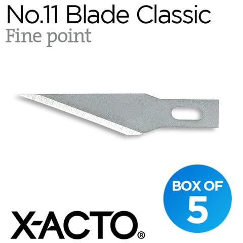 Lưỡi dao X-acto no.11 Classic (fine point)