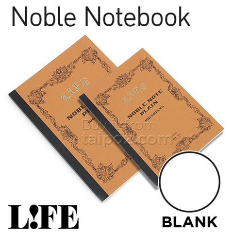 Sổ viết cao cấp Life Noble Notebook, giấy trơn