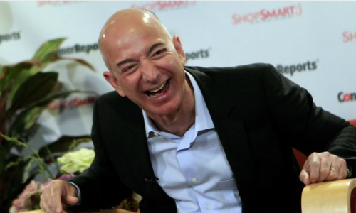Ông chủ Amazon - Jeff Bezos có thêm 1,5 tỷ USD hôm qua.