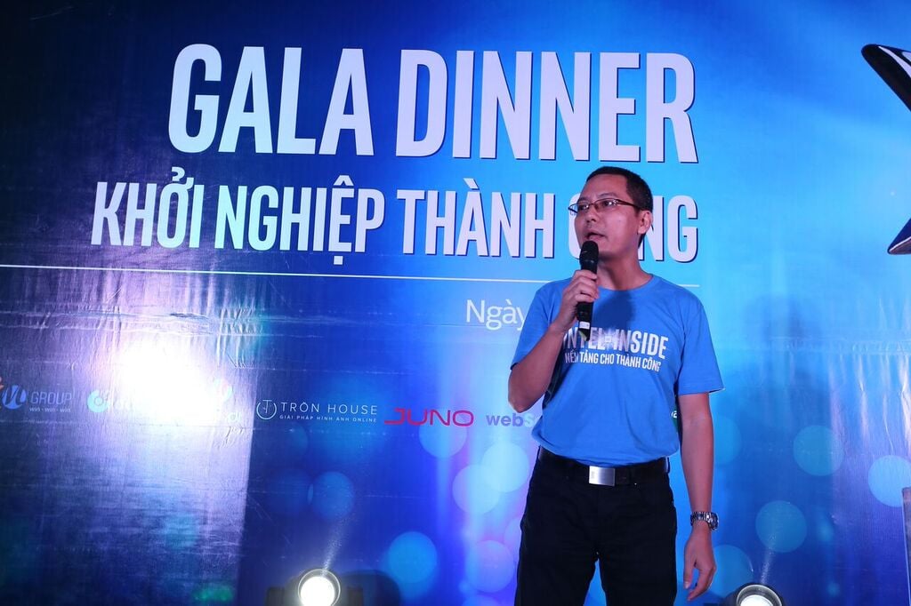 Anh Phạm Anh Dương, Giám đốc Marketting Intel Việt Nam phát biểu trong sự kiện