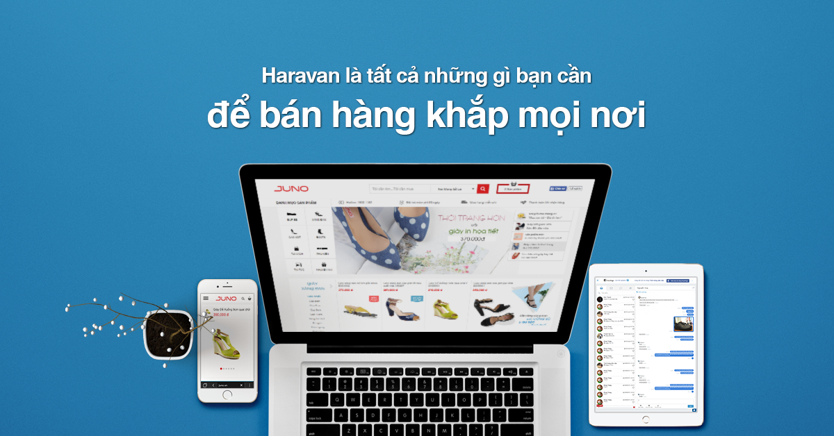 Giao diện responsive và chuẩn SEO tại Haravan Themes