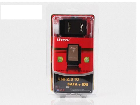 Cáp chuyển USB sang Sata/ IDE Dtech DT8003A dùng cho ổ cứng Sata/IDE 2.5-3.5